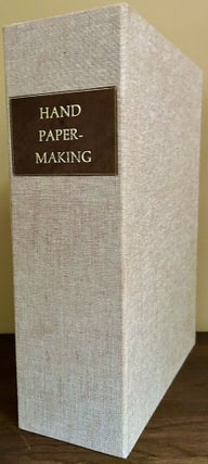Item #23856 Hand Papermaking Archive. Pa. Atlantic Papers Lemont