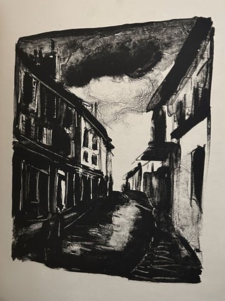 Les Hommes Abandonnes; Illustre De Lithographies Par M. De Vlaminck