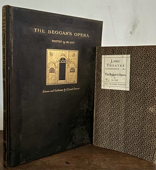 Item #23926 The Beggar's Opera. Written by Mr. Gay; To Which is Prefixed the Musick to each Song....