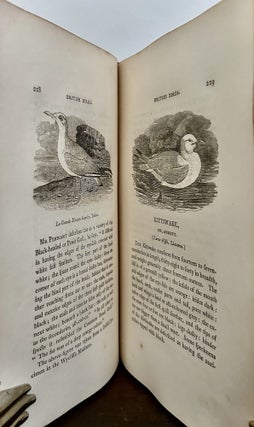 Item #24015 A History of British Birds. Volume I: History And Description Of Land Birds & Vol....