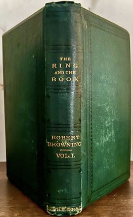 Item #24059 The Ring And The Book. Robert Browning