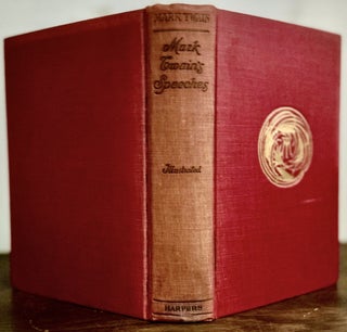 Item #24074 Mark Twain's Speeches; With An Introduction By Albert Bigelow Paine And An...
