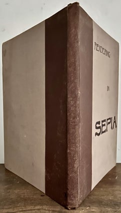 Item #24105 Architectural Renderings In Sepia. Frank Forrest Frederick