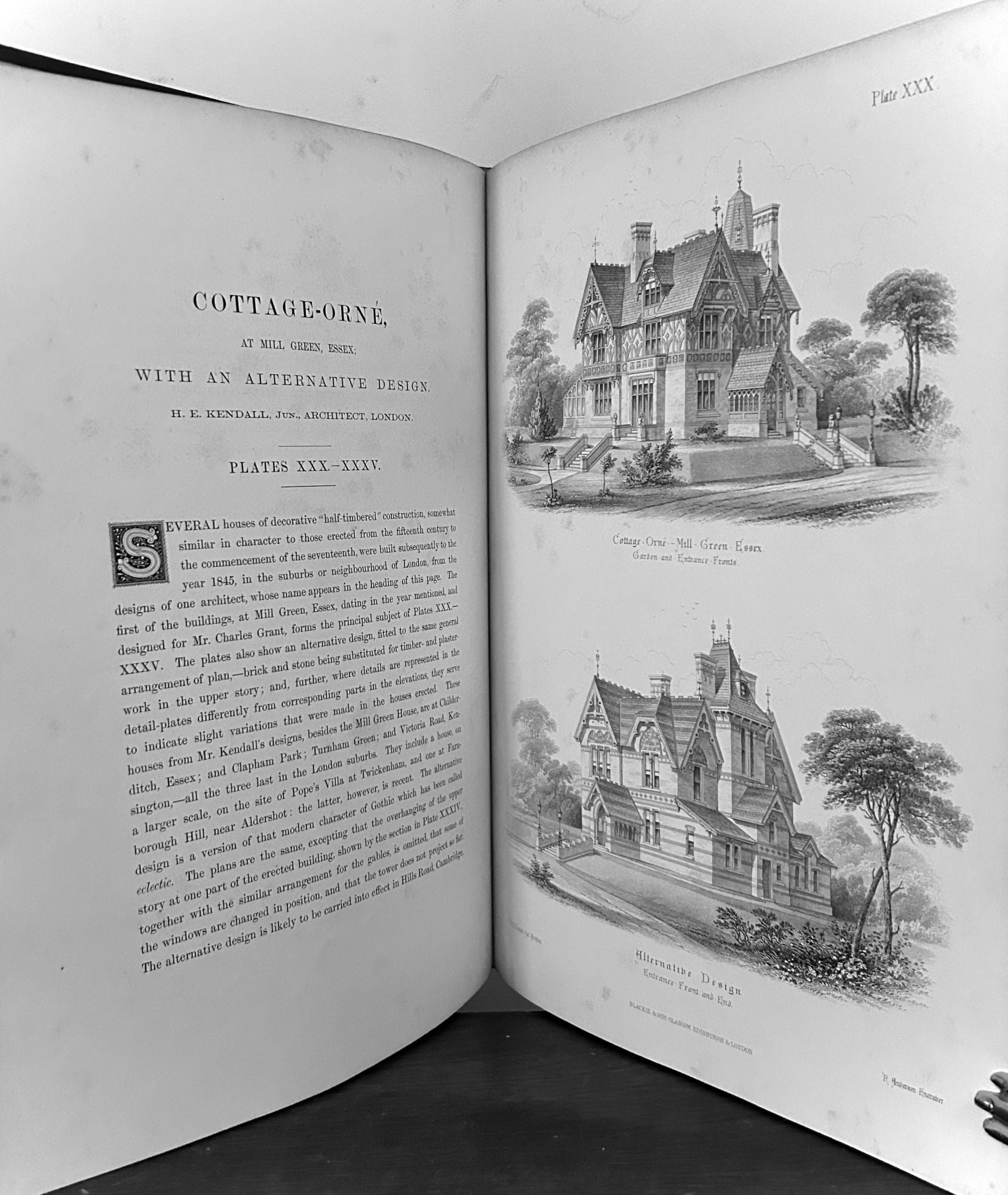 Villa and Cottage Architecture: Select Examples of Country and Suburban ...