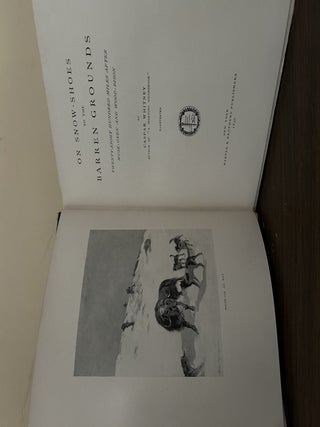 On Snow Shoes To The Barren Grounds ; Twenty-Eight Hundred Miles After Musk-Oxen And Wood-Bison