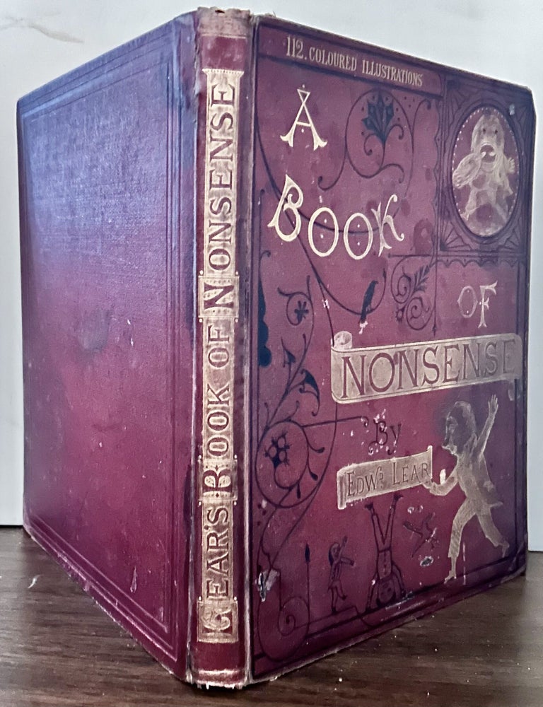 Item #24737 A Book Of Nonsense. Edward Lear.