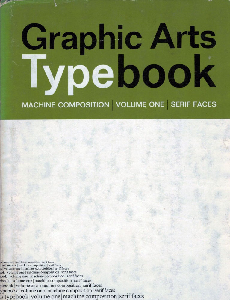 Item #4692 Graphic Arts Typebook. Inc Graphic Arts Typographers.