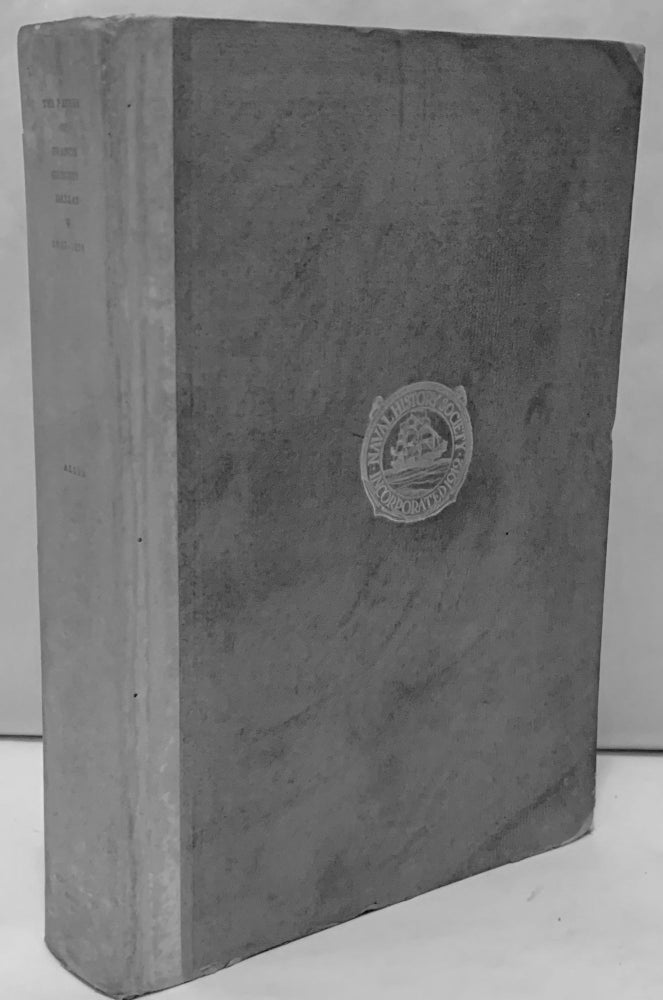 Item #5593 The Papers of Francis Gregory Dallas United States Navy Correspondence And Journal 1837-1854. Gardner W. Allen.