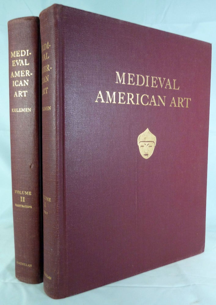 Item #6465 Medieval American Art A Survey in Two Volumes. Pal Kelemen.