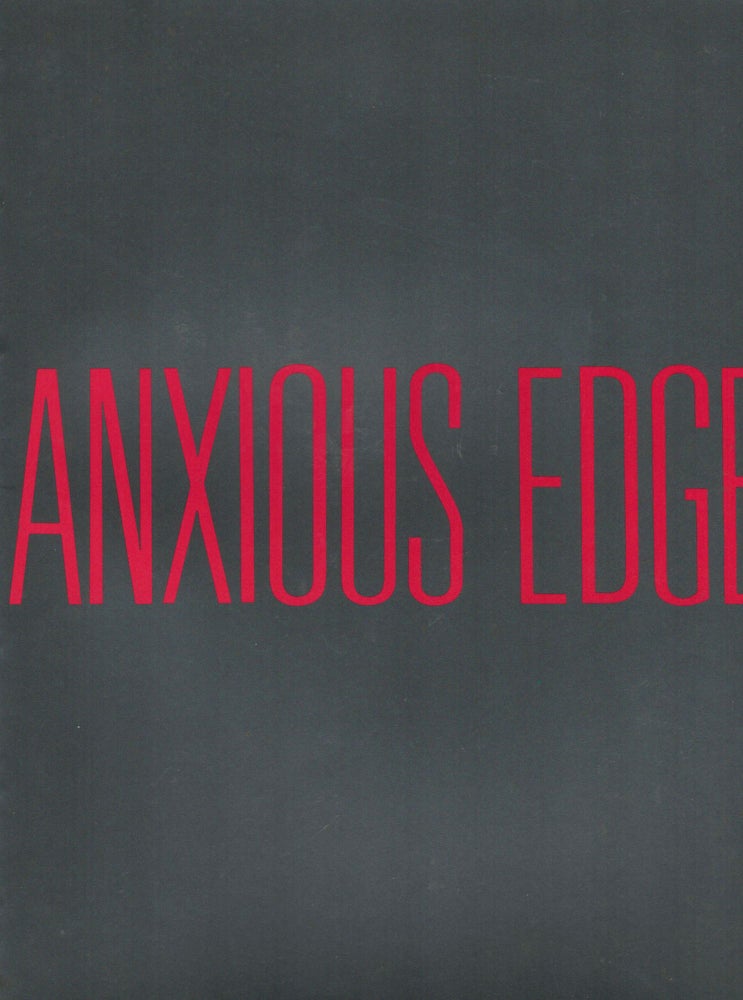 Item #9068 Eight Artists The Anxious Edge. Minneapolis. Walker Art Center.